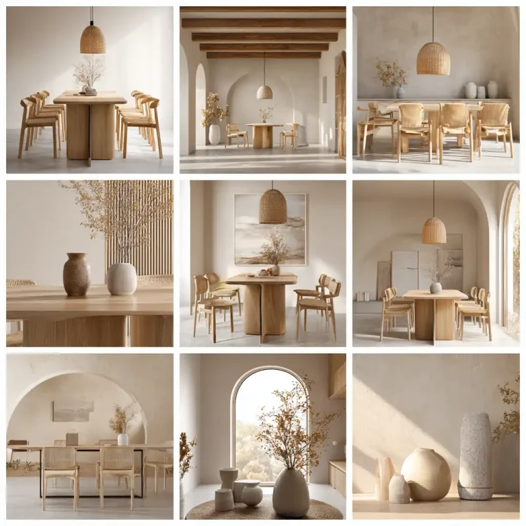 18 Japandi Dining Room