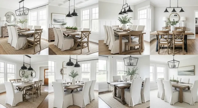 18 Modern Farmhouse Dining Room