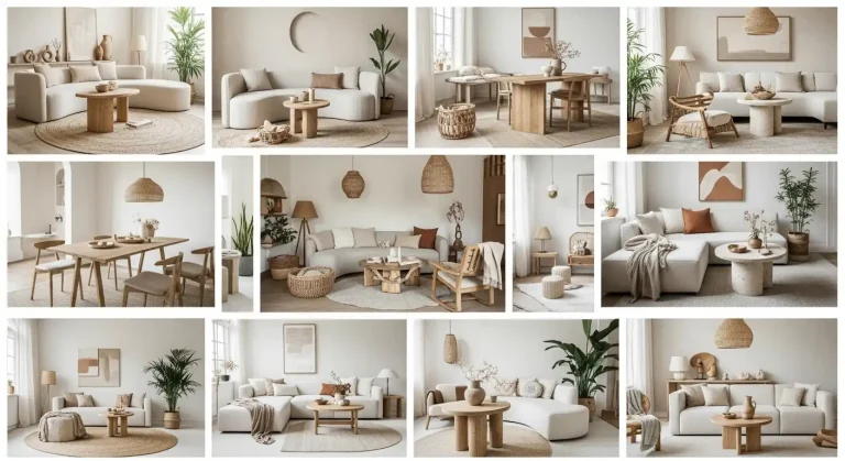 18 Organic Modern Living Room Ideas