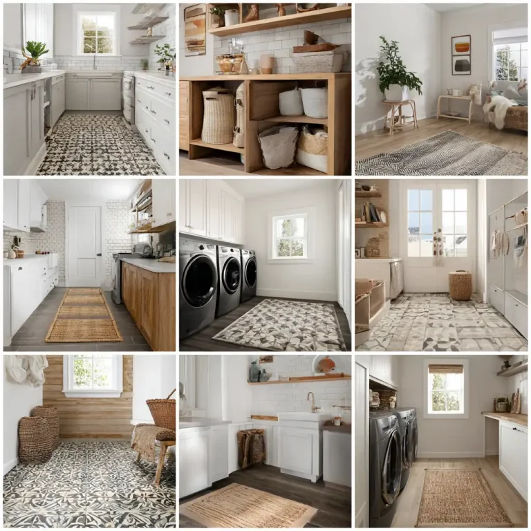 20 Laundry Room Floor Ideas