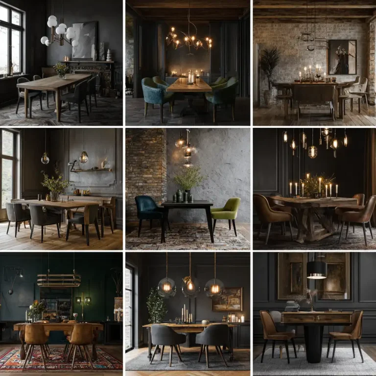 22 Moody Dining Room Ideas