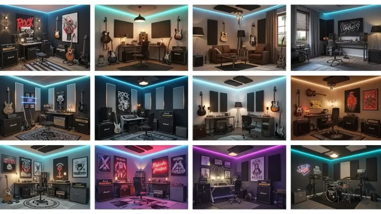 23 Rock Music Room Decor