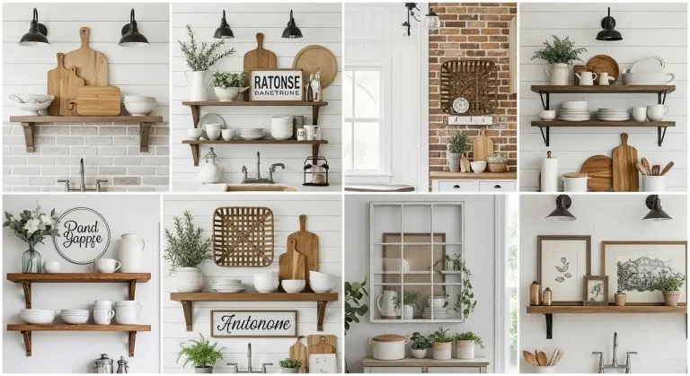 24 Warm Farmhouse Kitchen Wall Decor
