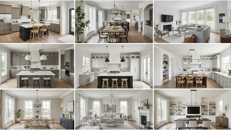 26 Open Plan Kitchen Dining Living