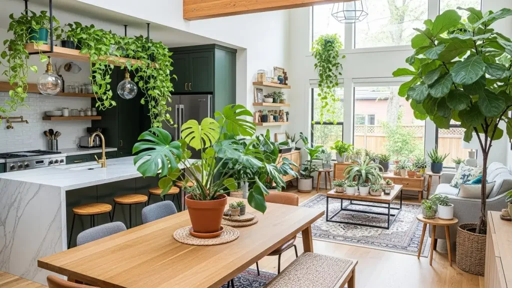 Add Greenery to Bring the Space to Life