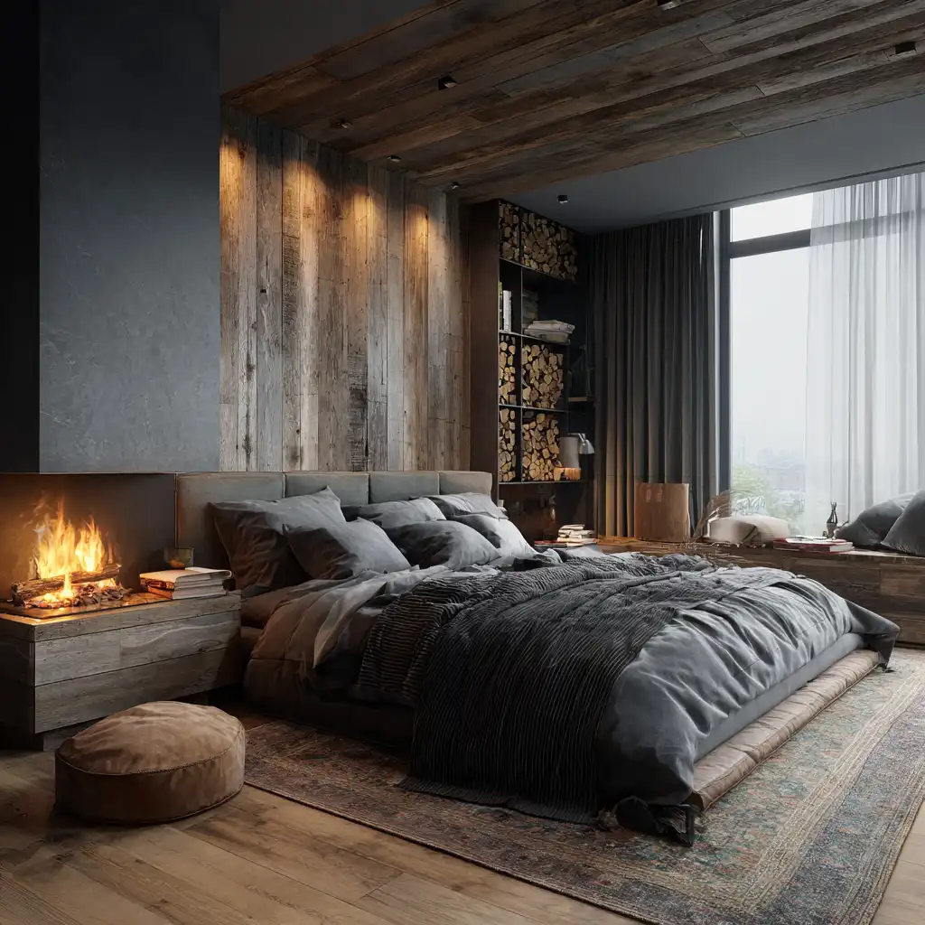 Add Warmth with Wooden Elements