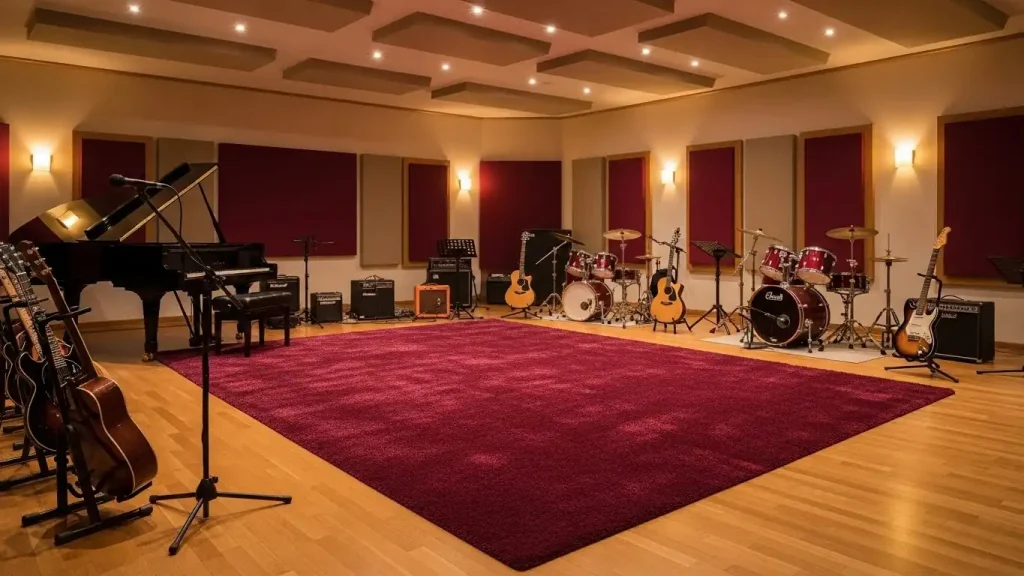 Add a Rug for Warmth and Sound Control