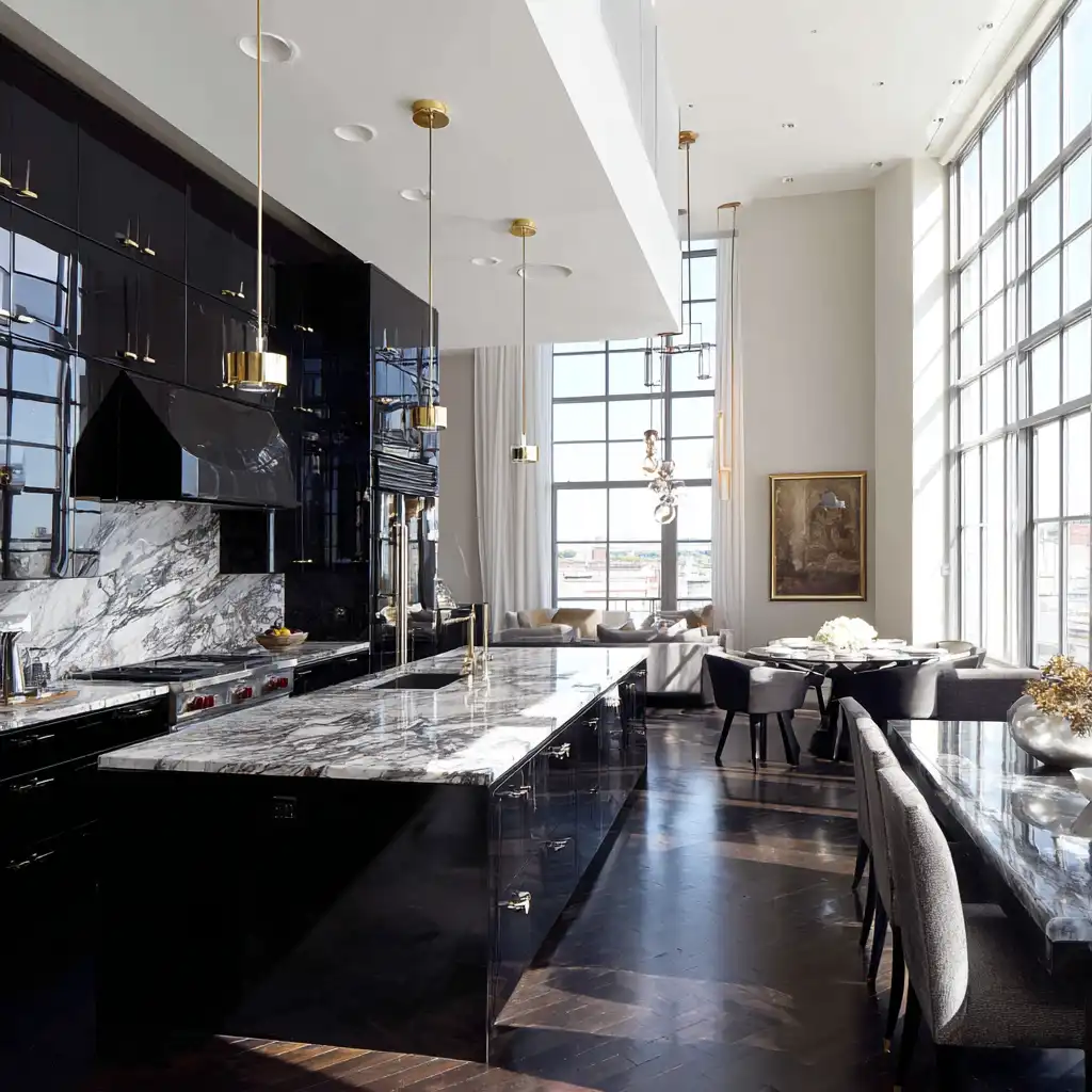 Black Cabinets for a Sophisticated, High-Impact Look