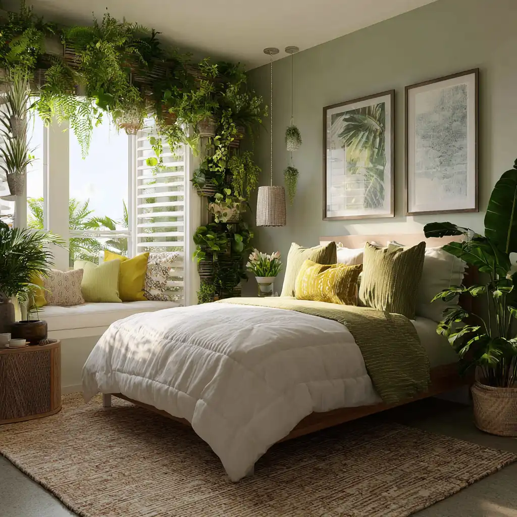 Botanical-Inspired Greenery for a Fresh Atmosphere