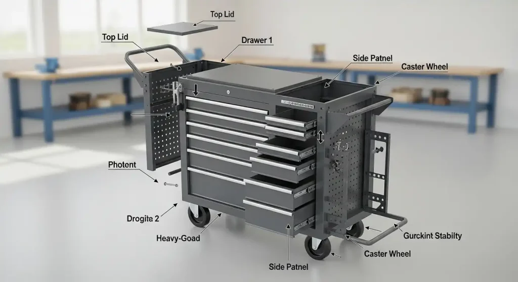 Build a Rolling Tool Cart for Flexibility