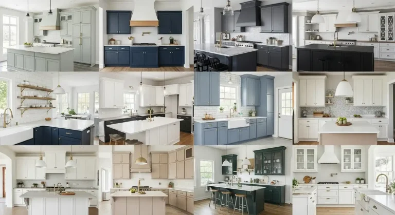 16 Painted Kitchen Cabinet Color Ideas