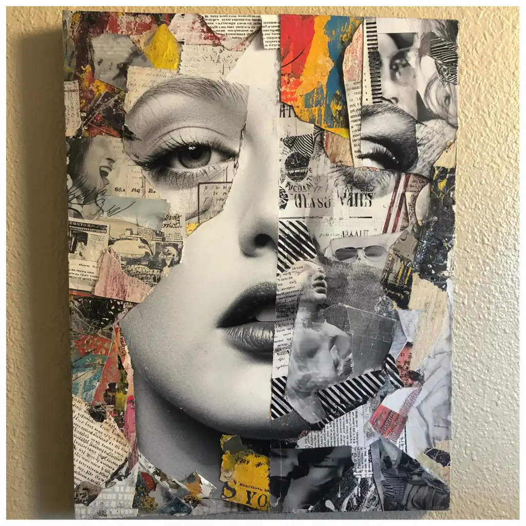 Collage Art with Personal Photos