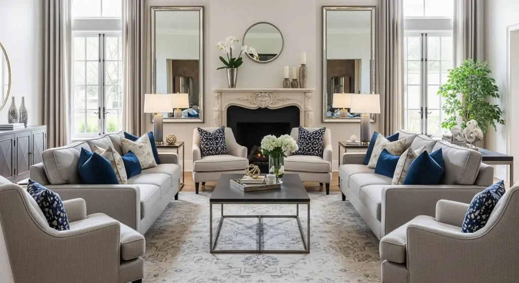 Create Balance with Symmetrical Furniture Arrangements
