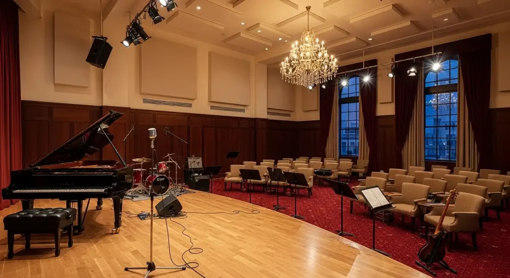 Music Room with Performance Area