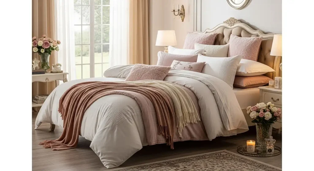  Soft, Layered Bedding for Ultimate Comfort