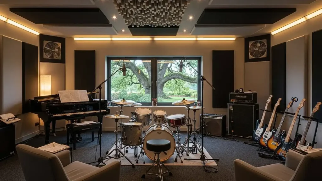 Soundproof Music Room for Serious Practice