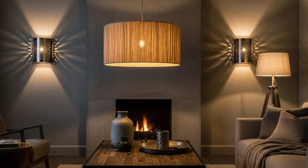 Textured Lighting Fixtures