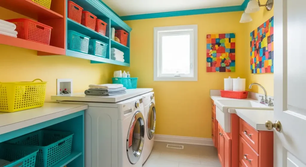 Use Bright Paint Colors to Make the Room Feel Larger