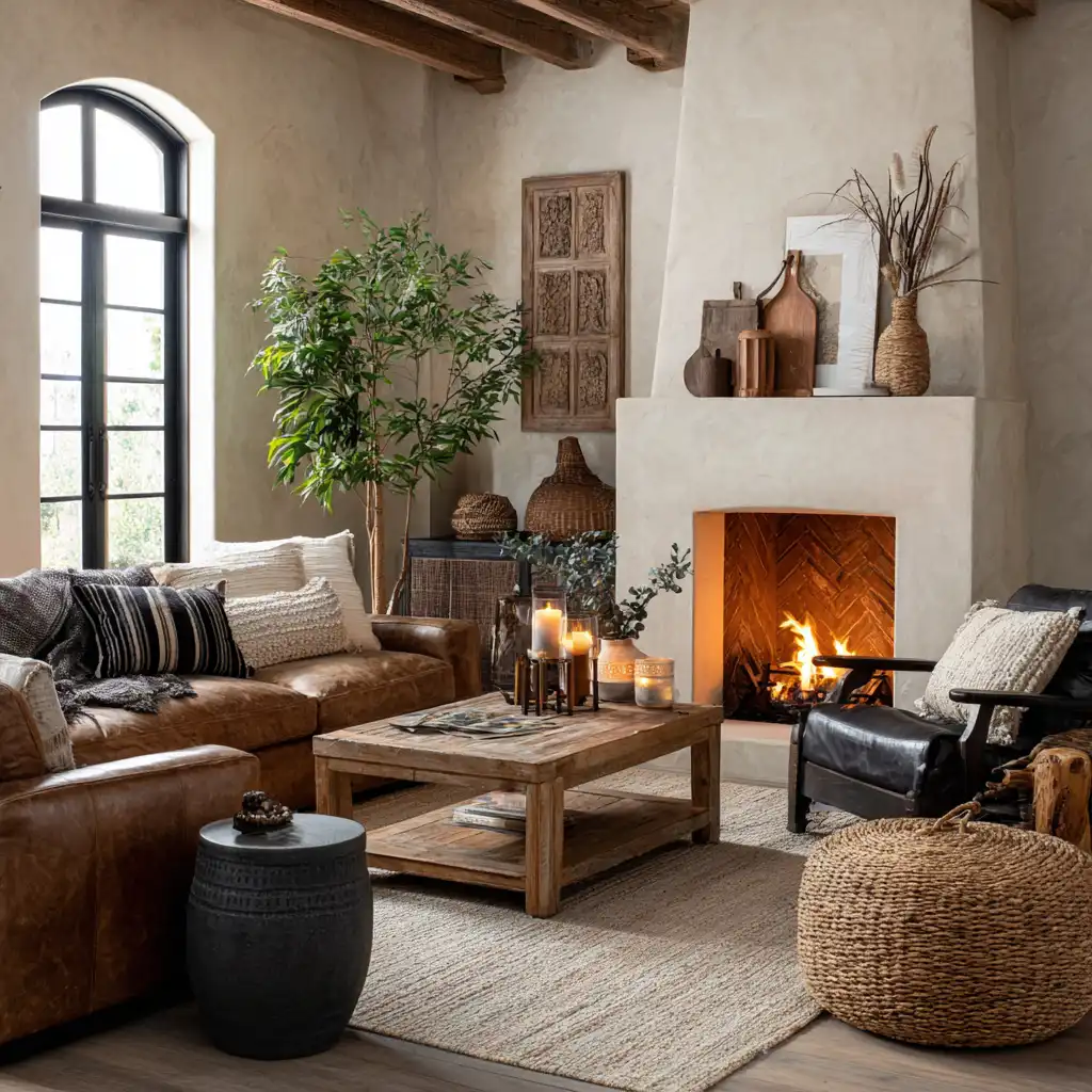 Use Earthy Tones and Natural Accents