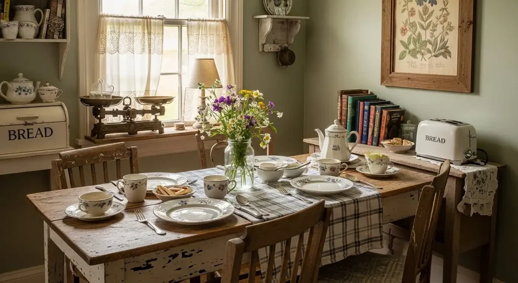 Use Vintage or Antique Décor for Authenticity