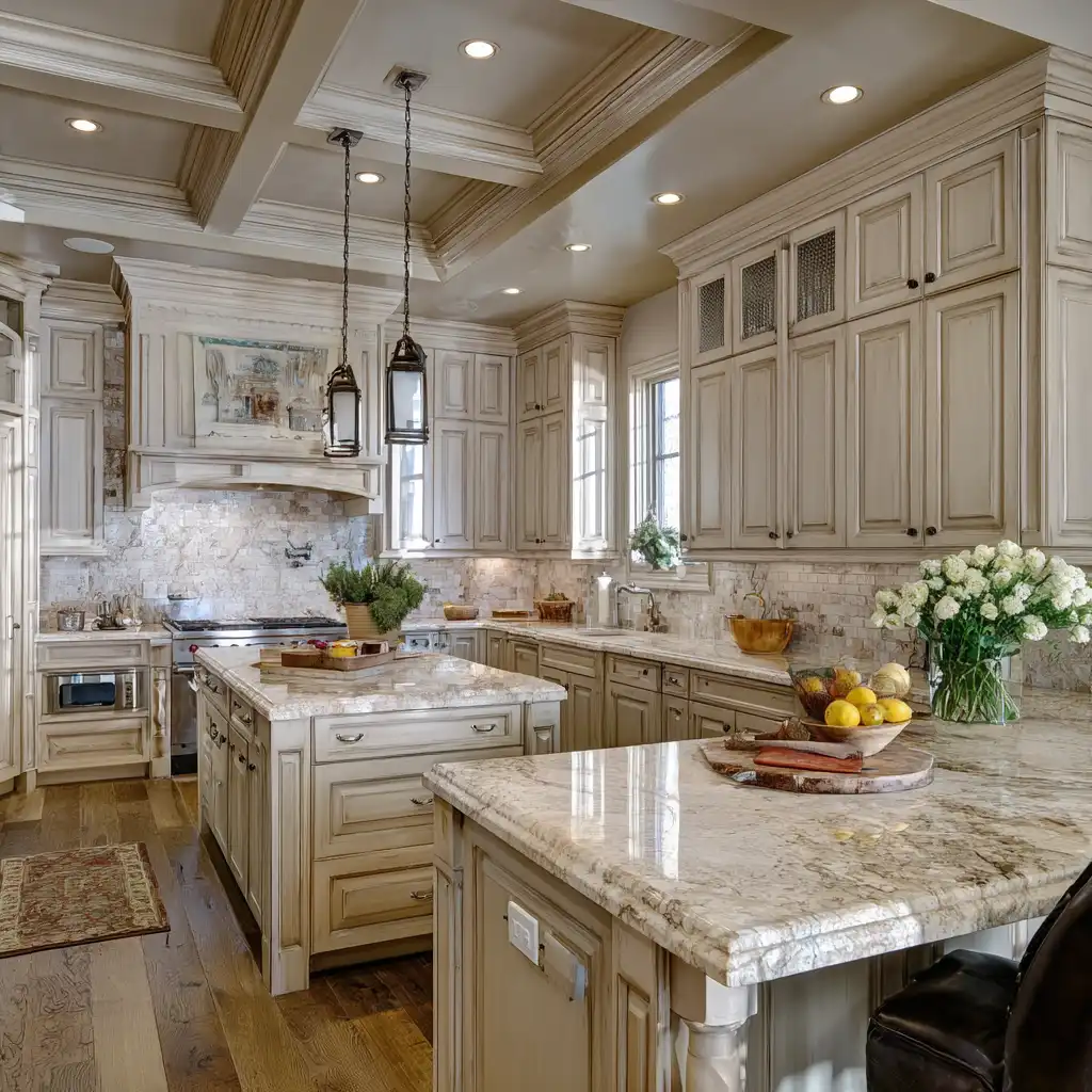 Warm Taupe or Beige Cabinets for Neutral Elegance