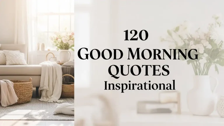 120 Good Morning Quotes Inspirational