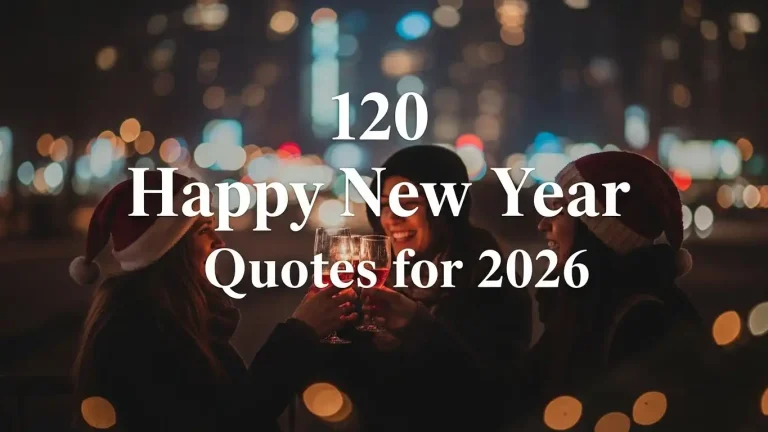 120 Happy New Year Quotes for 2026