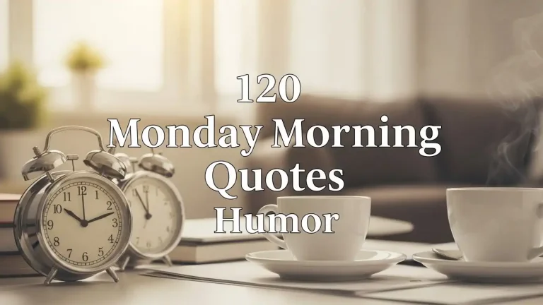 120 Monday Morning Quotes Humor