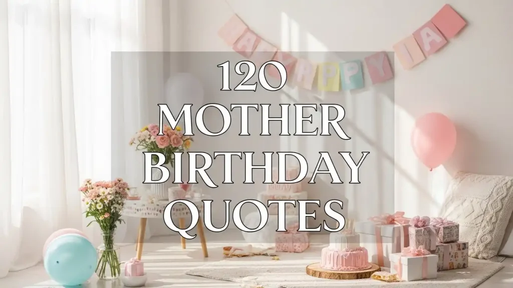 120 Mother Birthday Quotes