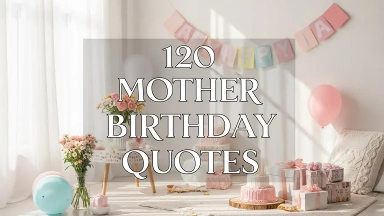 120 Mother Birthday Quotes