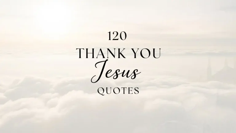 120 Thank You Jesus Quotes
