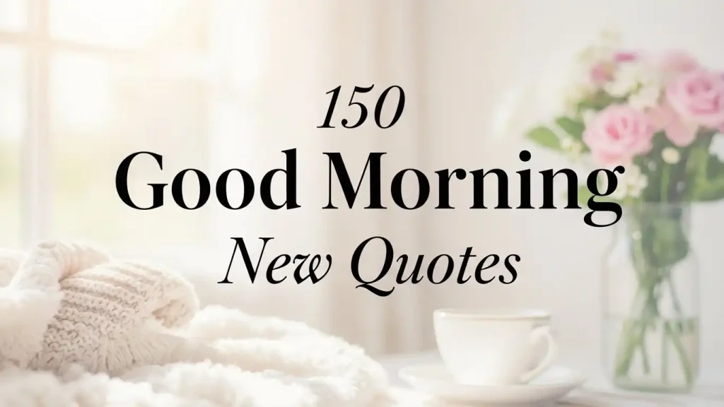 150 Good Morning New Quotes