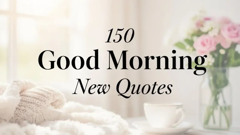 150 Good Morning New Quotes