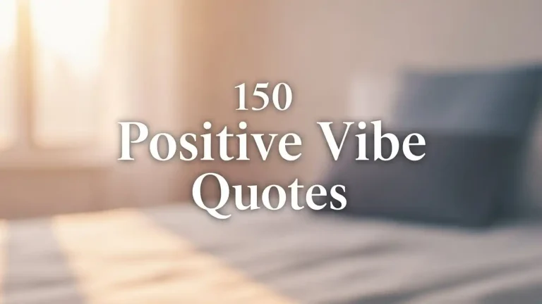 150 Positive Vibe Quotes