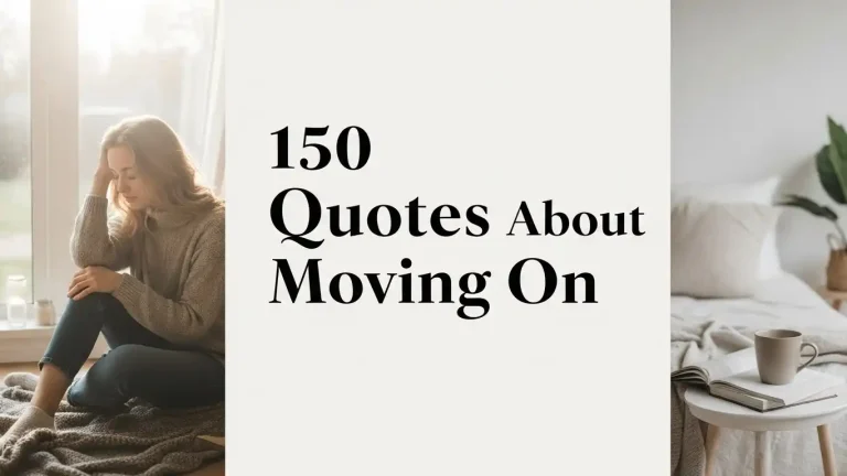 150 Quotes About Moving On