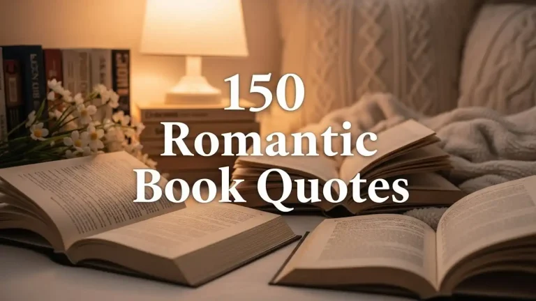 150 Romantic Book Quotes