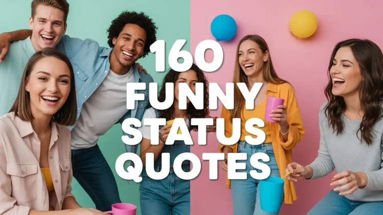 160 Funny Status Quotes