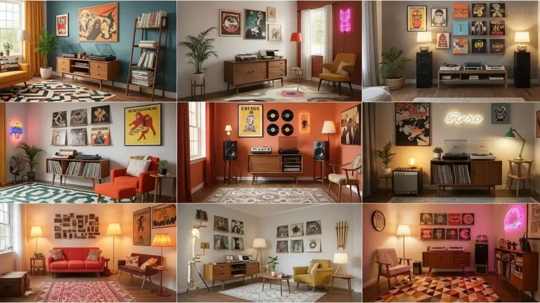 24 Retro Music Room Decor