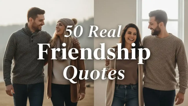 50 Real Friendship Quotes
