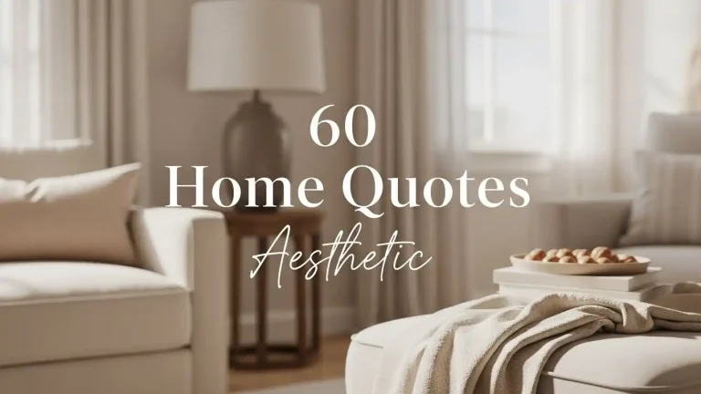 60 Home Quotes Aesthetic