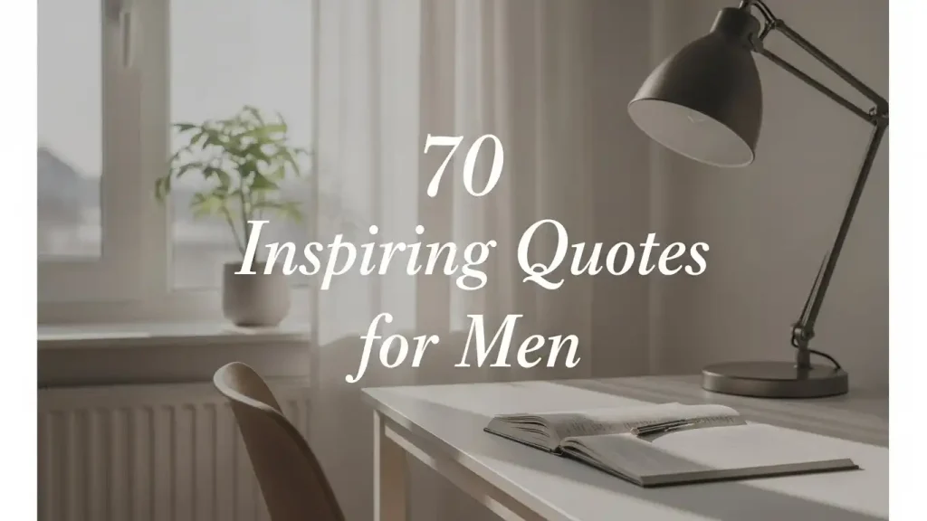 70 Inspiring Quotes for Men