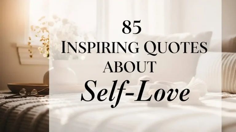 85 Inspiring Quotes About Self-Love