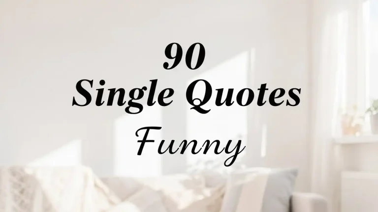 90 Single Quotes Funny