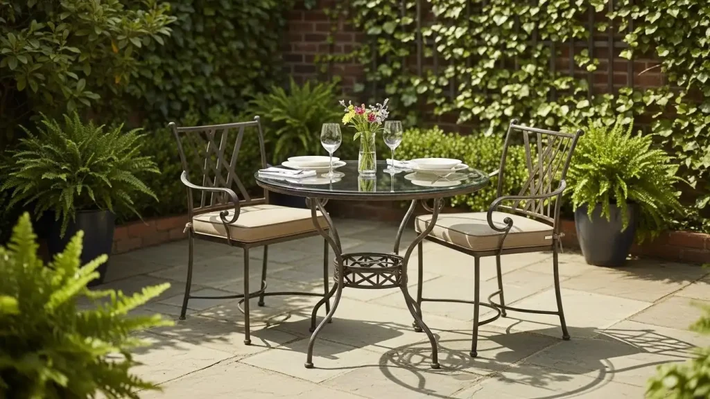 Add a Small Outdoor Dining Set