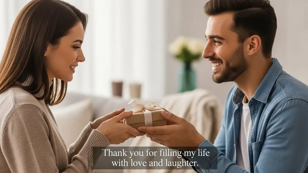 Romantic Thank You Quotes for Boyfriend