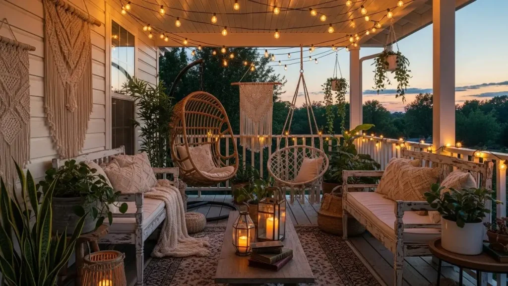 String Lights for Warm Evening Glow