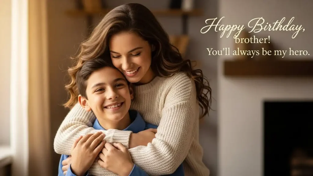 Sweet Brother Birthday Quotes from Sister