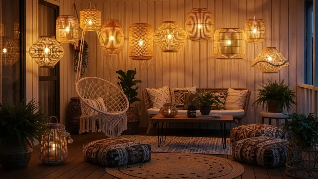 Woven Lanterns for Ambient Lighting