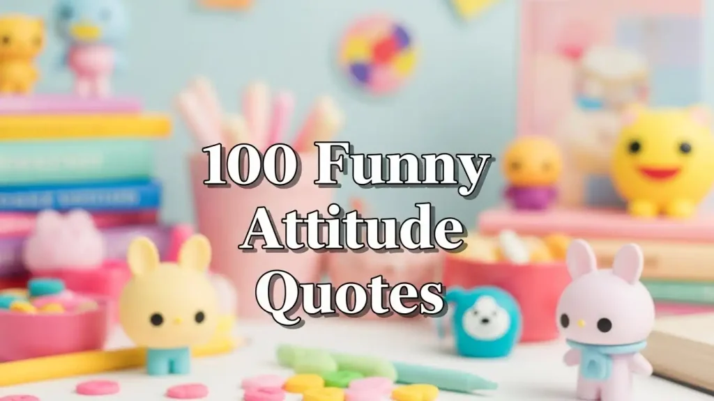 100 Funny Attitude Quotes