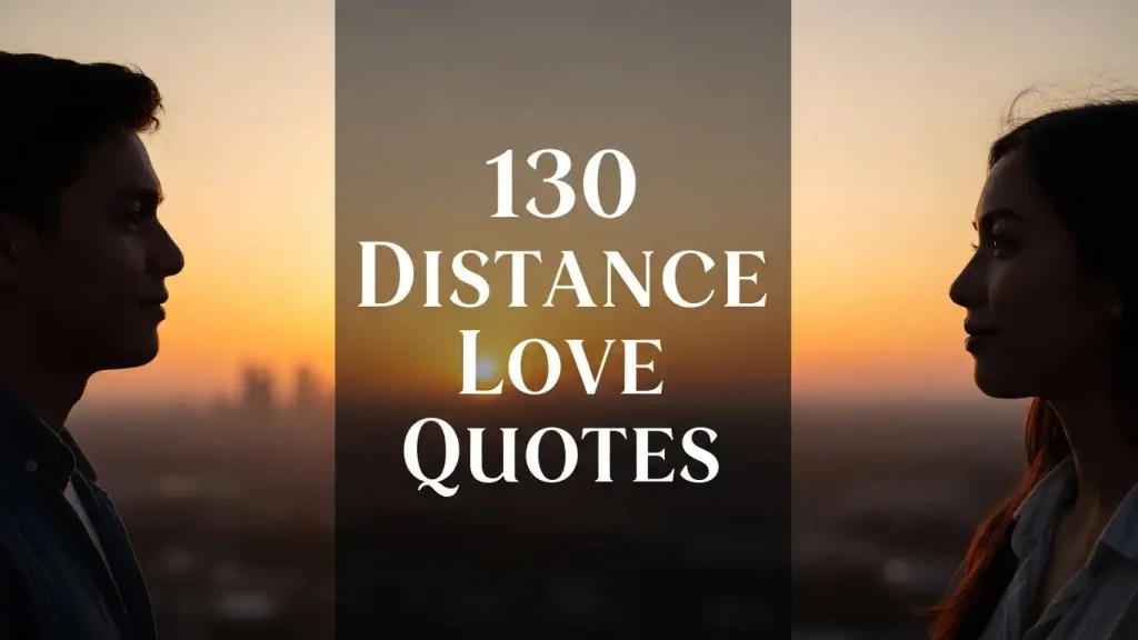 130 Distance Love Quotes